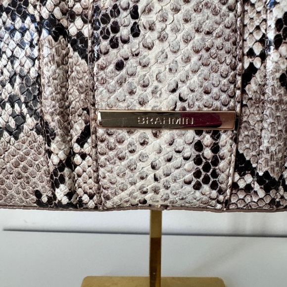 Brahmin Tabitha Beige Sandcastle Leather Shoulder NWT - Picture 3 of 15